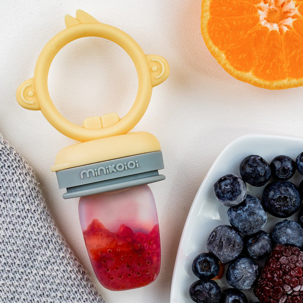 Minikoioi Pulps- Fruchtsauger -100% lebensmittelechtem Silikon - BPA Frei - WikoBaby