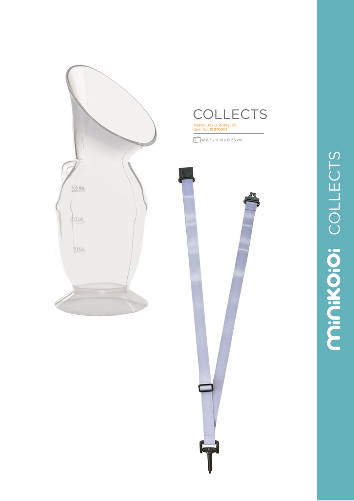 Minikoioi Collects - Auffangbehälter für Muttermilch Silikon - WikoBaby