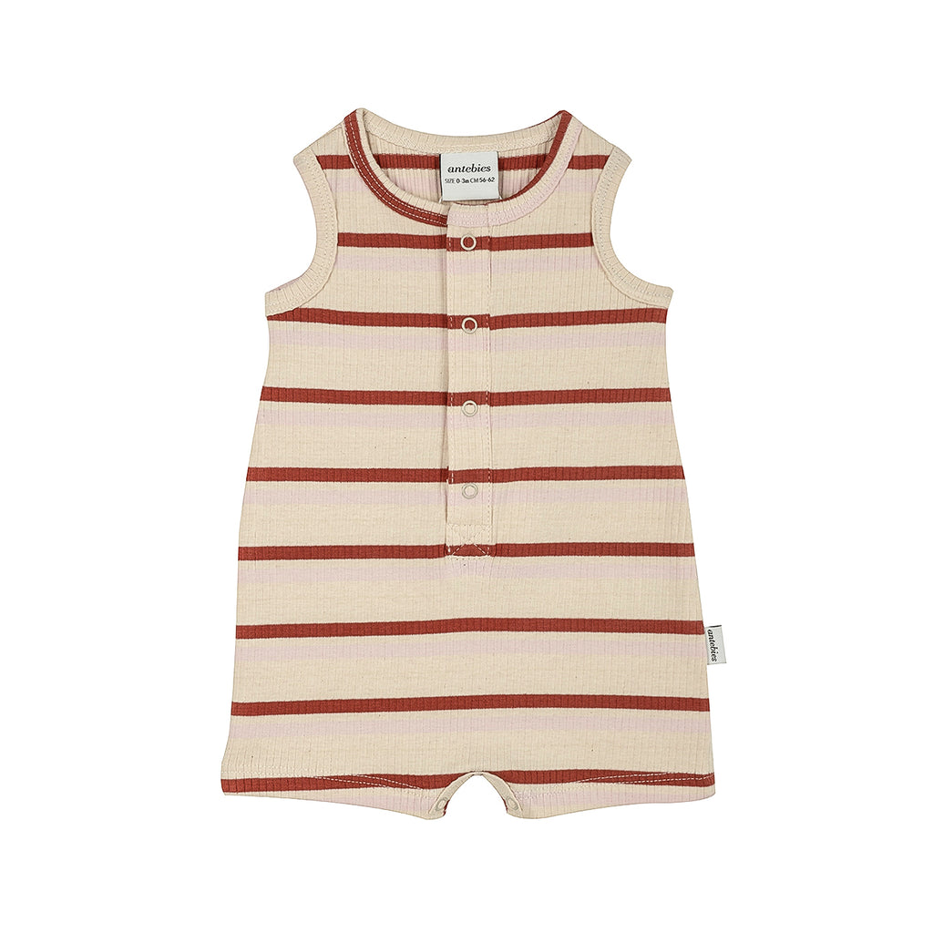 Vertical Lines Playsuit - WikoBaby